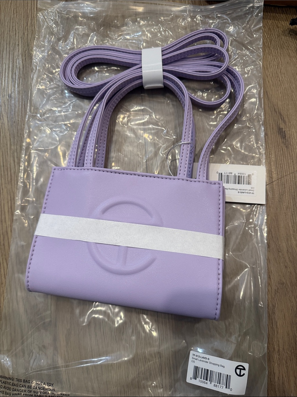 Telfar Mini Shopping Bag in Lavender